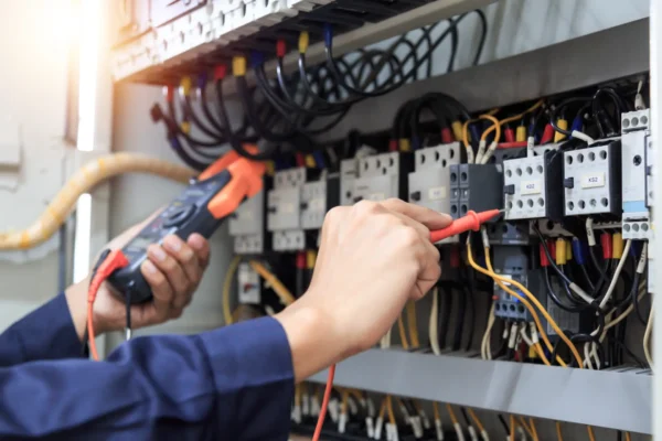 Tirage des câbles et pose de fourreaux pour fils électriques